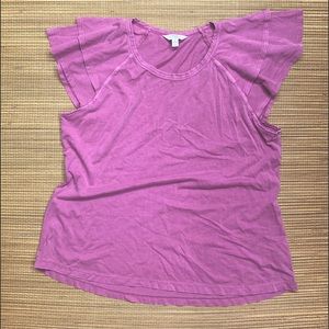 NWOT | TIME & TRU Ruffle Sleeve Top Size XLarge (16-18)